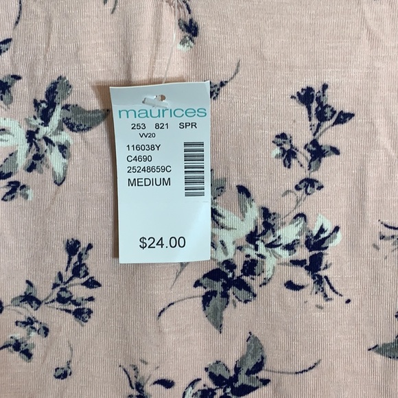New! Maurices Floral Tank Top - Picture 5 of 7